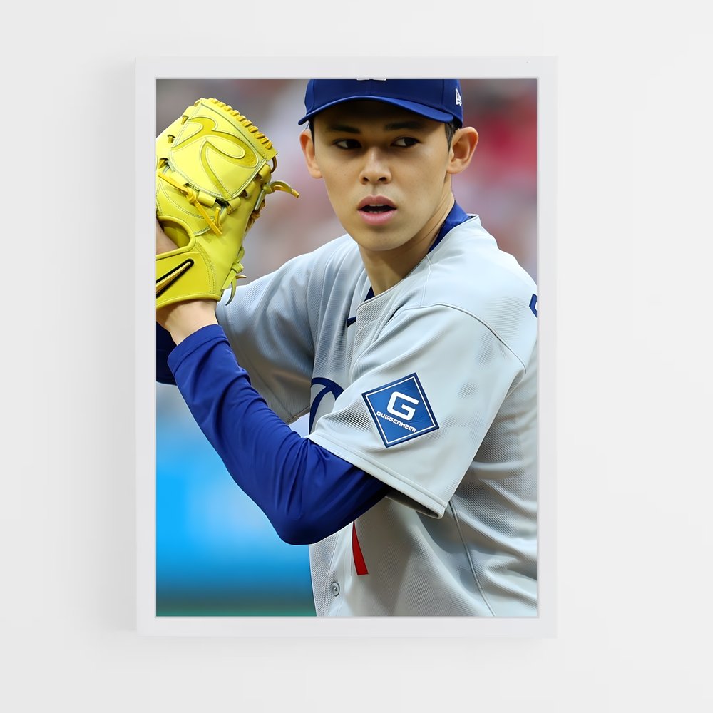 Poster Roki en Action – affiche Baseball (vue 3)